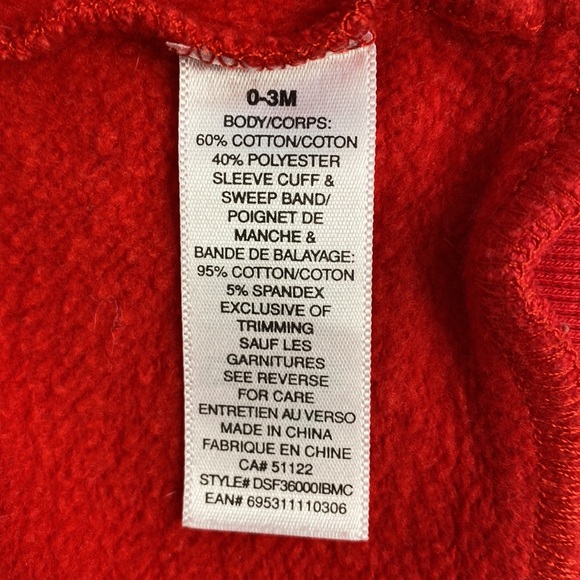 Disney Baby Rock Star Mickey Mouse Zip-Up Sweatshirt Jacket size 0-3 Months - Picture 11 of 12